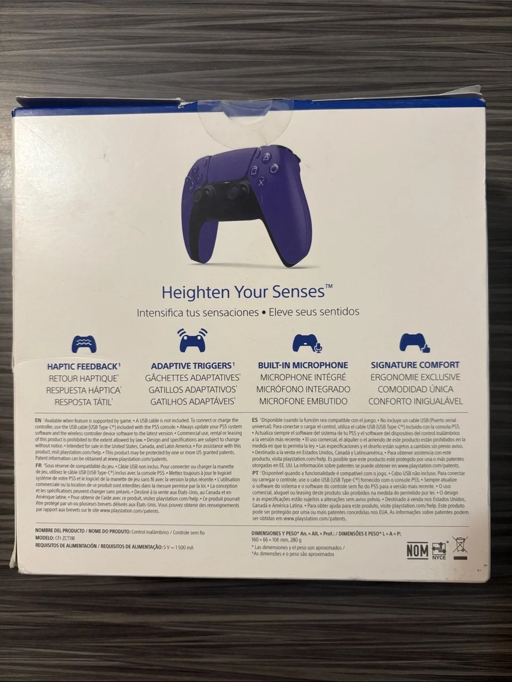 Sony DualSense Wireless Controller - Purple & Black